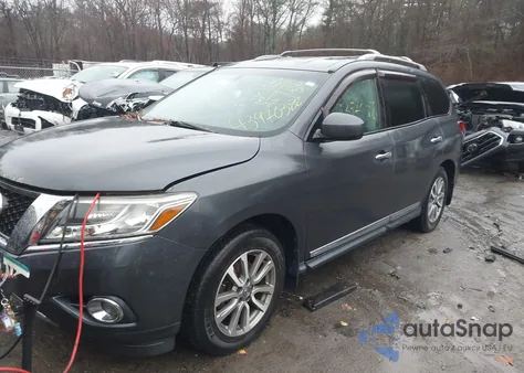 2013 Nissan Pathfinder Sl из США, поврежденный, VIN 5N1AR2MMXDC609566